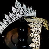 The Ruling CZ Tiara - Silver or Gold