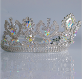 Augusta Tiara -Clear or Aurora Borialis Accents