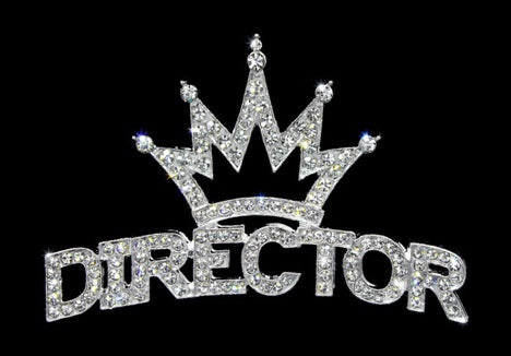 Curved Director Pin with Crown