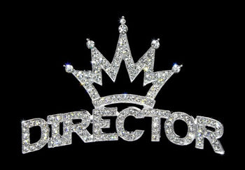 Curved Director Pin with Crown