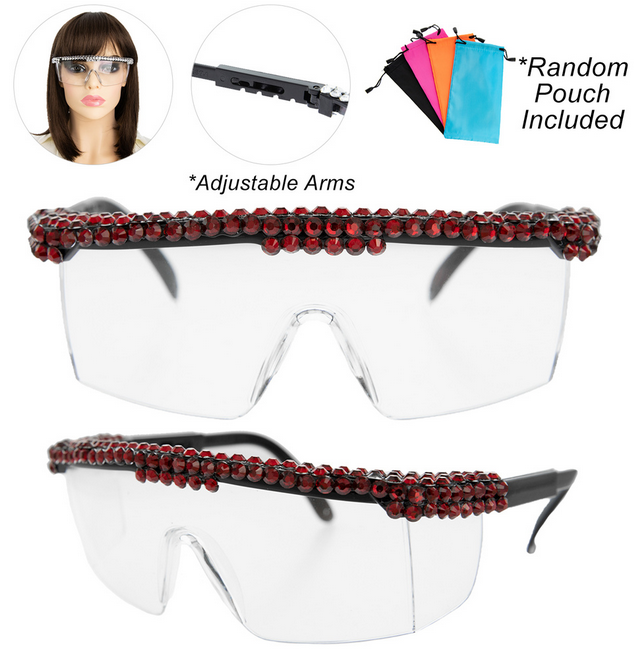 Designer safety best sale glasses