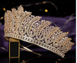 EXALTED CZ Tiara - Gold or Silver