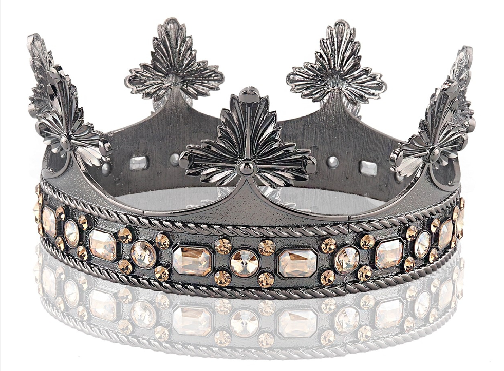 Kingsman Crown - Antique Silver, Bronze, or Antique Gold