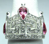 Caitlin Crown Ring  Size 4-9