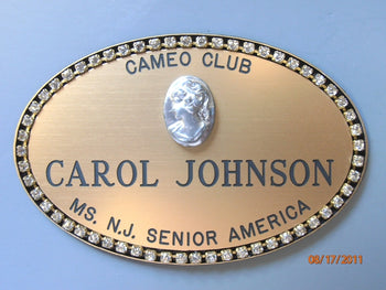 Cameo Club Name Badge