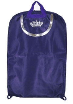 Crown Garment Bag - Purple or Black