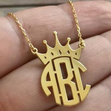 Personalized Crown Topper with Initials