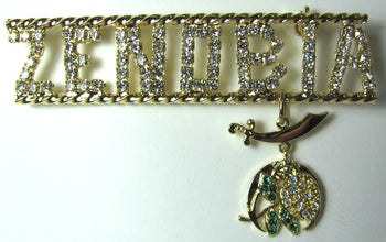 Daughters of the Nile-Zenobia Station Pin