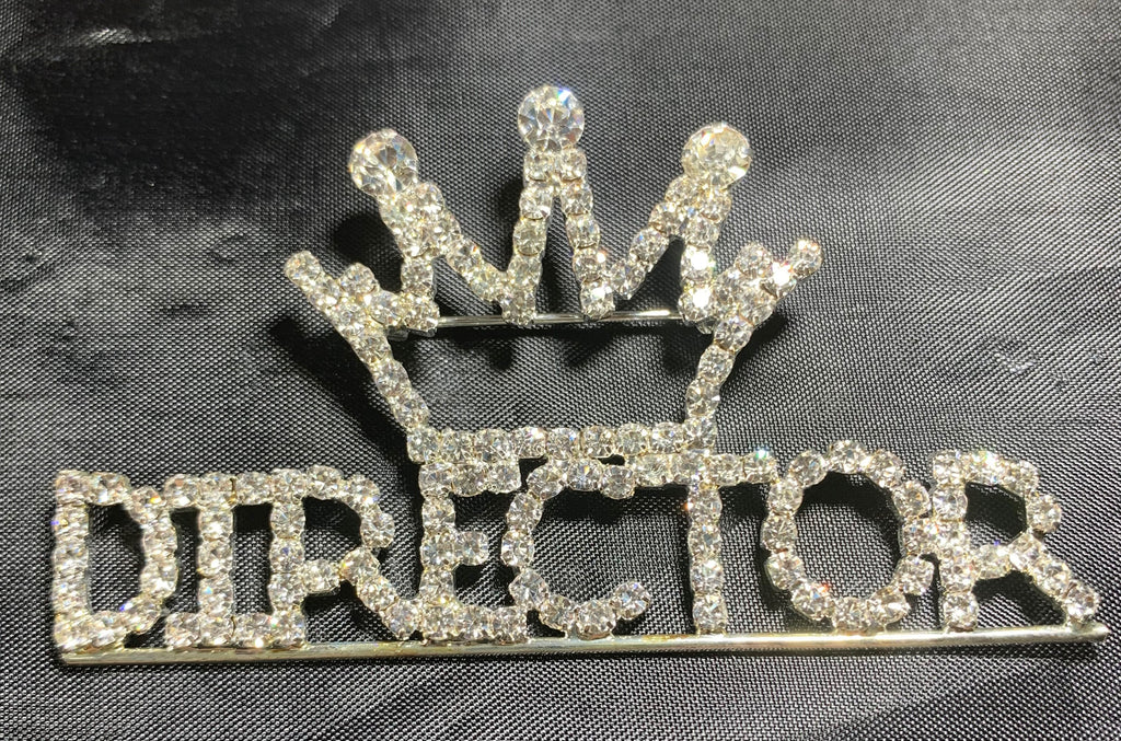 Director Pin with Crown