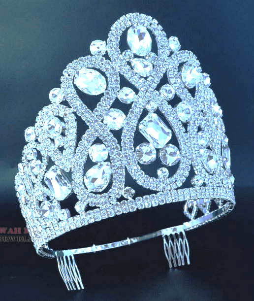 Dramatic Stoned Adjustable Crown