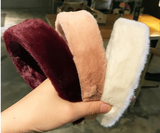 Furry Autumn Headbands - 9 colors!