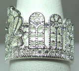 Keylee Miss Teen USA Crown Ring - Size 5 - 9