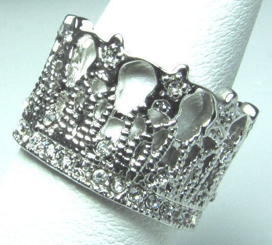 Lacey MISS USA Crown Ring - Size 5 - 9