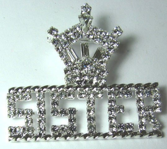 "Life Crown" Sister Pin