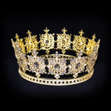Brilliant CRYSTAL Gold or Silver Full Crown