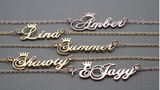 Personalized Anklet with or w/o Crown
