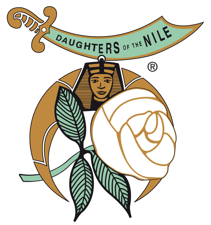 Daughters of the Nile "Lady of the Keys" Pin