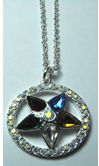 Eastern Star Necklace Gold or Silver