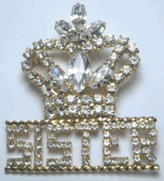 Truth Crown Pin/Pendant - Customize with letters or words