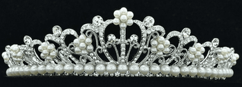 Pearl Blossom Tiara