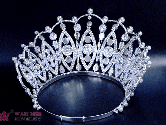 Pearls Galore Crown - 6 inches
