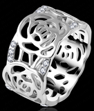 SALE! Royal Rose Ring - SILVER OR GOLD