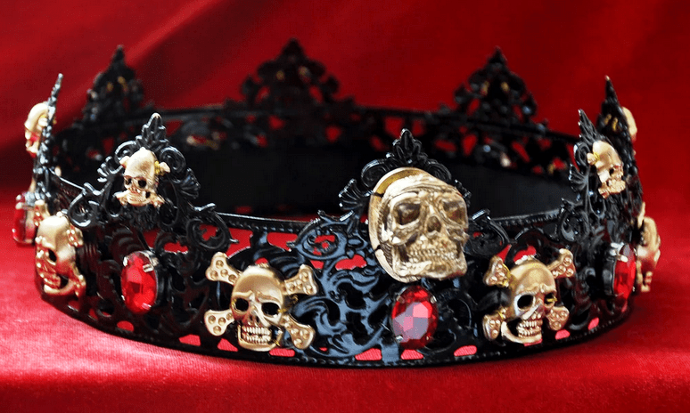 The Ryan's Black Skull Crown