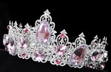 Sara Swarovski Pink Crystal Tiara