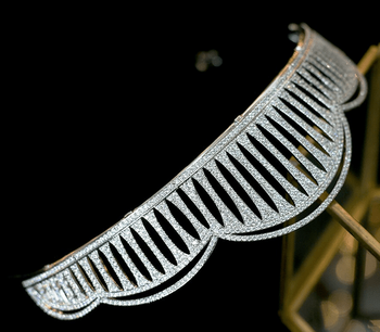 St. Valentine CZ Tiara