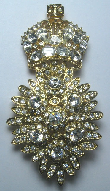 Sun Goddess Crown Pin