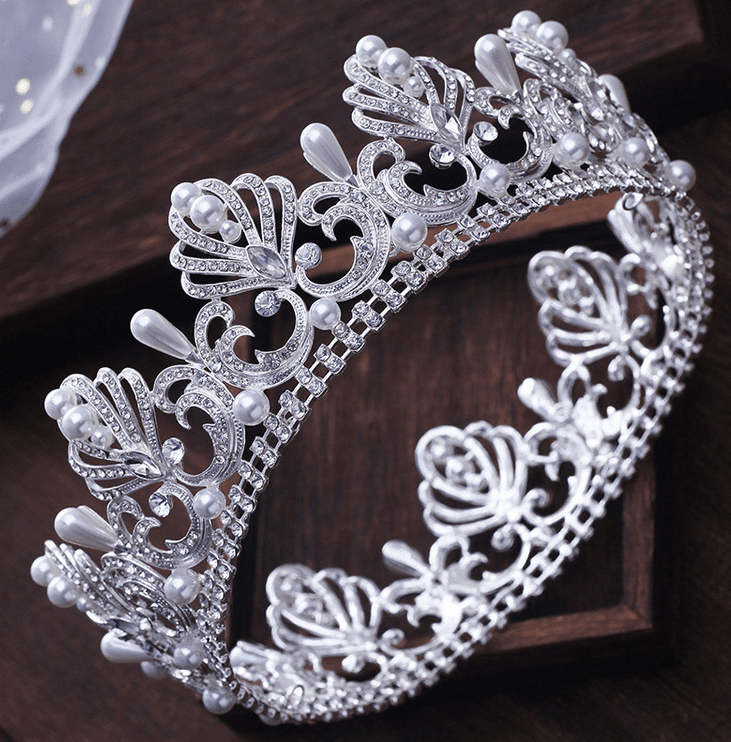 The Vintage CZ & Pearl Crown