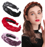 Thick Twisted Velvet Headbands - 12 colors!