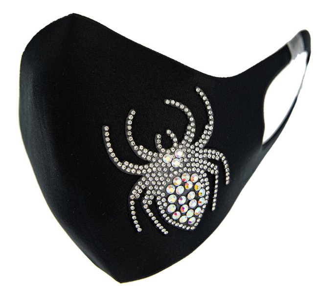 THE RHINESTONE "SPIDER" MASK